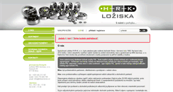 Desktop Screenshot of loziskahrk.cz